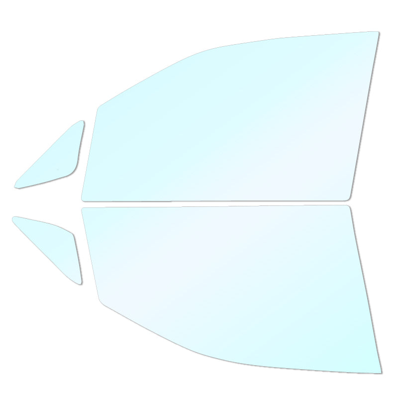 遮熱機能付 オーロラフィルム(サイレントタイプ) 透過率85％ ヴォクシー (VOXY)  (60系 AZR60G/65G) カット済みカーフィルム フロントドアセット オーロラタイプ ゴーストタイプ ホログラフィック