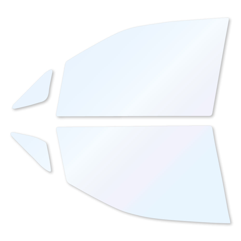 オーロラフィルム (ゴースト2ネオ89) 遮熱フィルム 透過率88.5% トヨタ ヴォクシー(VOXY) (60系 AZR60G/65G)カット済みカーフィルム フロントドアセット オーロラタイプ ゴーストタイプ ホログラフィック