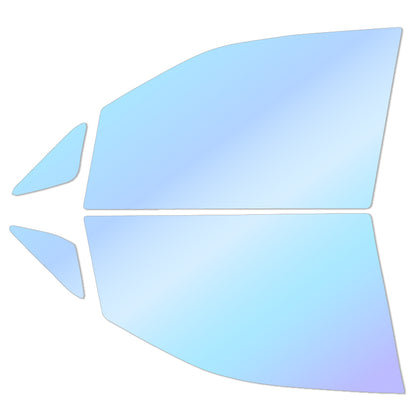 オーロラフィルム (ピュアゴースト88) 遮熱フィルム 透過率88％ トヨタ ノア(NOAH) (60系 AZR60G/65G) カット済みカーフィルム フロントドアセット オーロラタイプ ゴーストタイプ ホログラフィック カメレオンフィルム