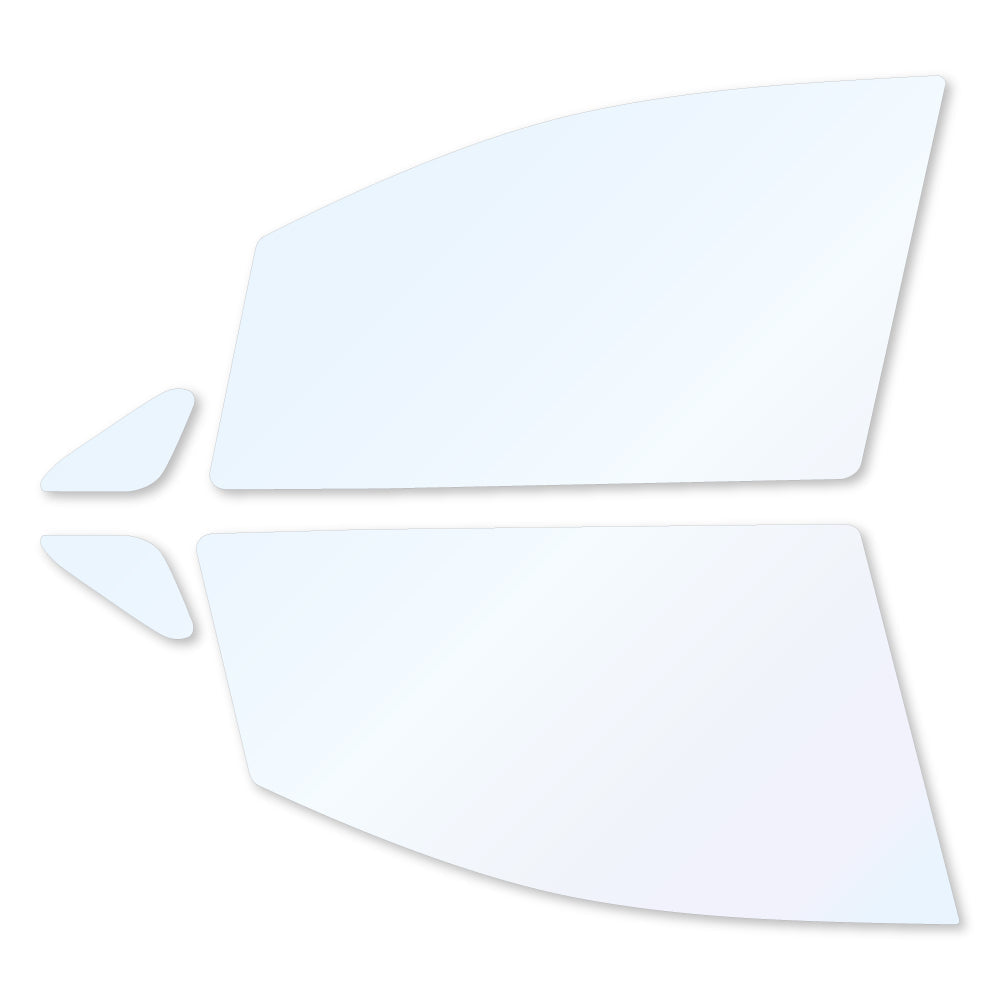 オーロラフィルム (ゴースト2ネオ89) 遮熱フィルム 透過率88.5% トヨタ アイシス (ANM10G/ANM10W/ANM15G/ANM15W/ZNM10G/ZNM10W/ZGM10W/ZGM11W/ZGM15W/ZGM10G/ZGM11G/ZGM15G)カット済みカーフィルム フロントドアセット オーロラタイプ ゴーストタイプ ホログラフィック