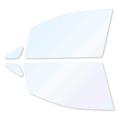 オーロラフィルム (ファインゴースト90) 遮熱フィルム 透過率90% トヨタ アイシス (ANM10G/ANM10W/ANM15G/ANM15W/ZNM10G/ZNM10W/ZGM10W/ZGM11W/ZGM15W/ZGM10G/ZGM11G/ZGM15G)カット済みカーフィルム フロントドアセット オーロラタイプ ゴーストタイプ ホログラフィック