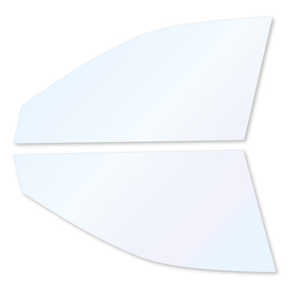 オーロラフィルム (ファインゴースト90) 遮熱フィルム 透過率90% トヨタ アリスト (JZS160/JZS161)カット済みカーフィルム フロントドアセット オーロラタイプ ゴーストタイプ ホログラフィック