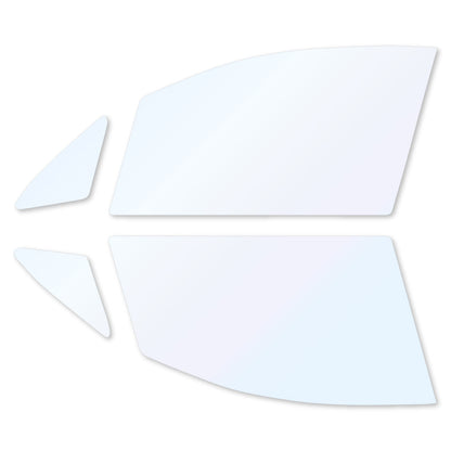 オーロラフィルム (ゴースト2ネオ89) 遮熱フィルム 透過率88.5% トヨタ アルファード (MNH10W/MNH15W/ANH10W/ANH15W/ATH10W)カット済みカーフィルム フロントドアセット オーロラタイプ ゴーストタイプ ホログラフィック