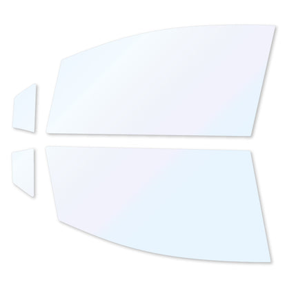 オーロラフィルム (ゴースト2ネオ89) 遮熱フィルム 透過率88.5% トヨタ ヴィッツ 5ドア (SCP90/NCP91/NCP95/KSP90) カット済みカーフィルム フロントドアセット オーロラタイプ ゴーストタイプ ホログラフィック