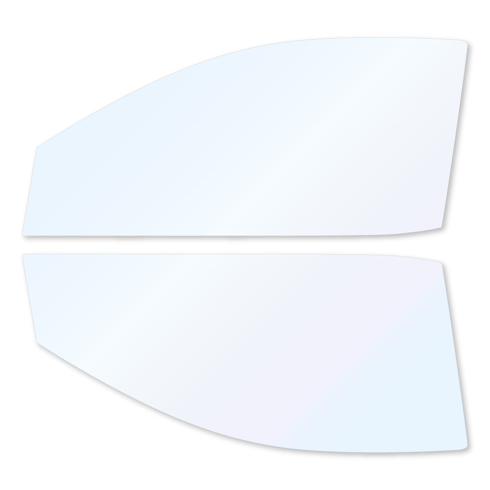 オーロラフィルム (ファインゴースト90) 遮熱フィルム 透過率90% トヨタ ヴィッツ 3ドア (SCP10/NCP10/NCP13/NCP15) カット済みカーフィルム フロントドアセット オーロラタイプ ゴーストタイプ ホログラフィック