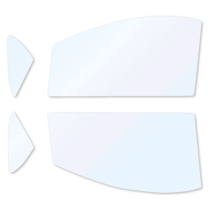 オーロラフィルム (ゴースト2ネオ89) 遮熱フィルム 透過率88.5% トヨタ ヴェルファイア (20系 GGH20W/GGH25W/ANH20W/ANH25W/ATH20W)カット済みカーフィルム フロントドアセット オーロラタイプ ゴーストタイプ ホログラフィック