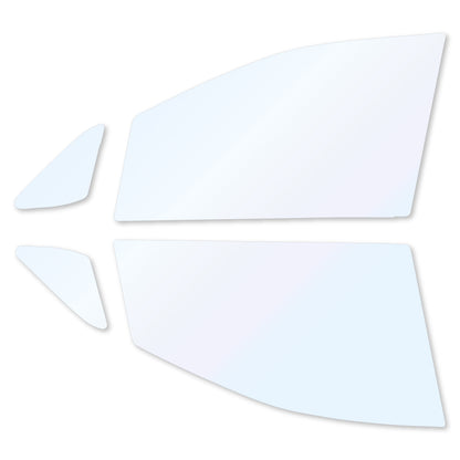 オーロラフィルム (ゴースト2ネオ89) 遮熱フィルム 透過率88.5% トヨタ エスティマ (50系 GSR50W/GSR55W/ACR50W/ACR55W/AHR20W(ハイブリッド)) カット済みカーフィルム フロントドアセット オーロラタイプ ゴーストタイプ ホログラフィック