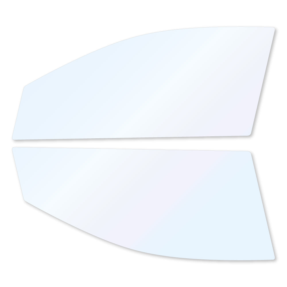 オーロラフィルム (ファインゴースト90) 遮熱フィルム 透過率90% トヨタ カローラアクシオ (ZRE142/ZRE144/NZE141/NZE144) カット済みカーフィルム フロントドアセット オーロラタイプ ゴーストタイプ ホログラフィック