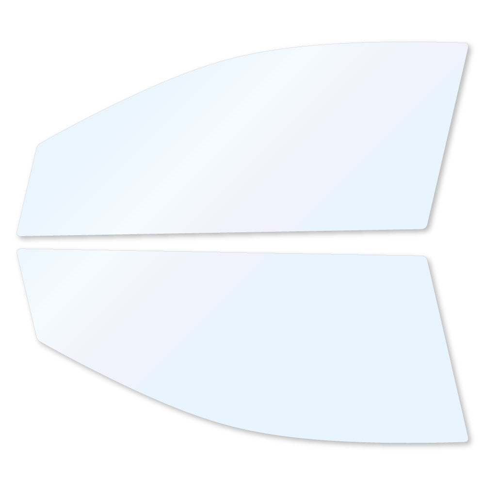 オーロラフィルム (ゴースト2ネオ89) 遮熱フィルム 透過率88.5% トヨタ カローラフィールダー (140系 ZRE142G/ZRE144G/NZE141G/NZE144G) カット済みカーフィルム フロントドアセット オーロラタイプ ゴーストタイプ ホログラフィック