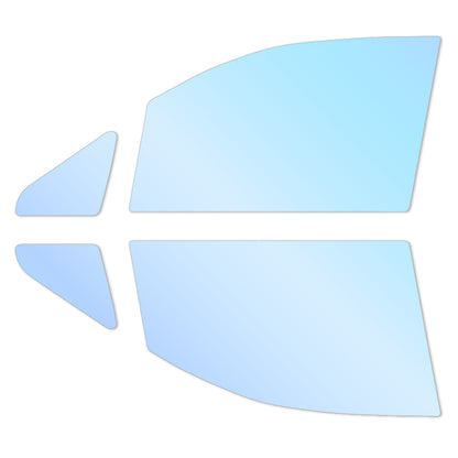 オーロラフィルム (ピュアゴースト88) 遮熱フィルム 透過率88％ トヨタ ヴォクシー (VOXY) (ZRR70G/ZRR70W/ZRR75G/ZRR75W) カット済みカーフィルム フロントドアセット オーロラタイプ ゴーストタイプ ホログラフィック カメレオンフィルム