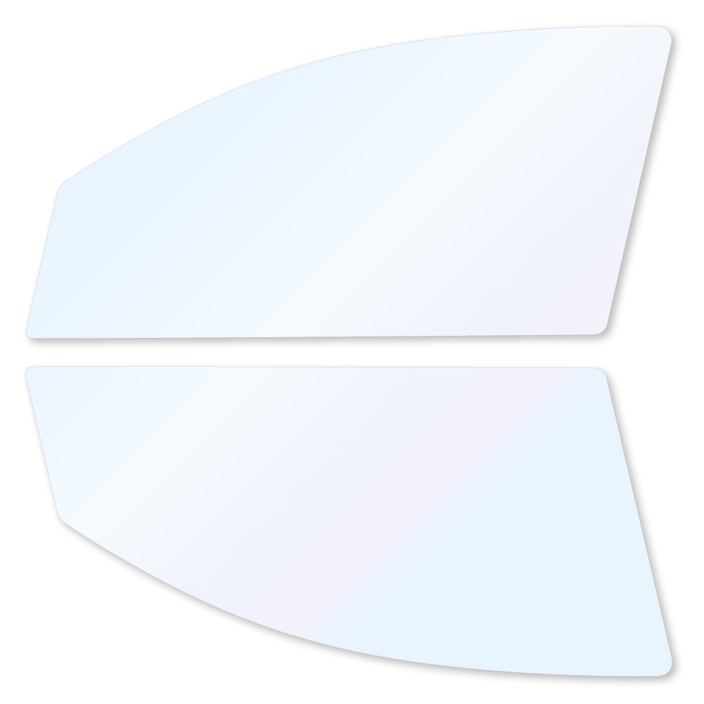 オーロラフィルム (ファインゴースト90) 遮熱フィルム 透過率90% トヨタ パッソ (10系 KGC10/KGC1015/QNC10) カット済みカーフィルム フロントドアセット オーロラタイプ ゴーストタイプ ホログラフィック