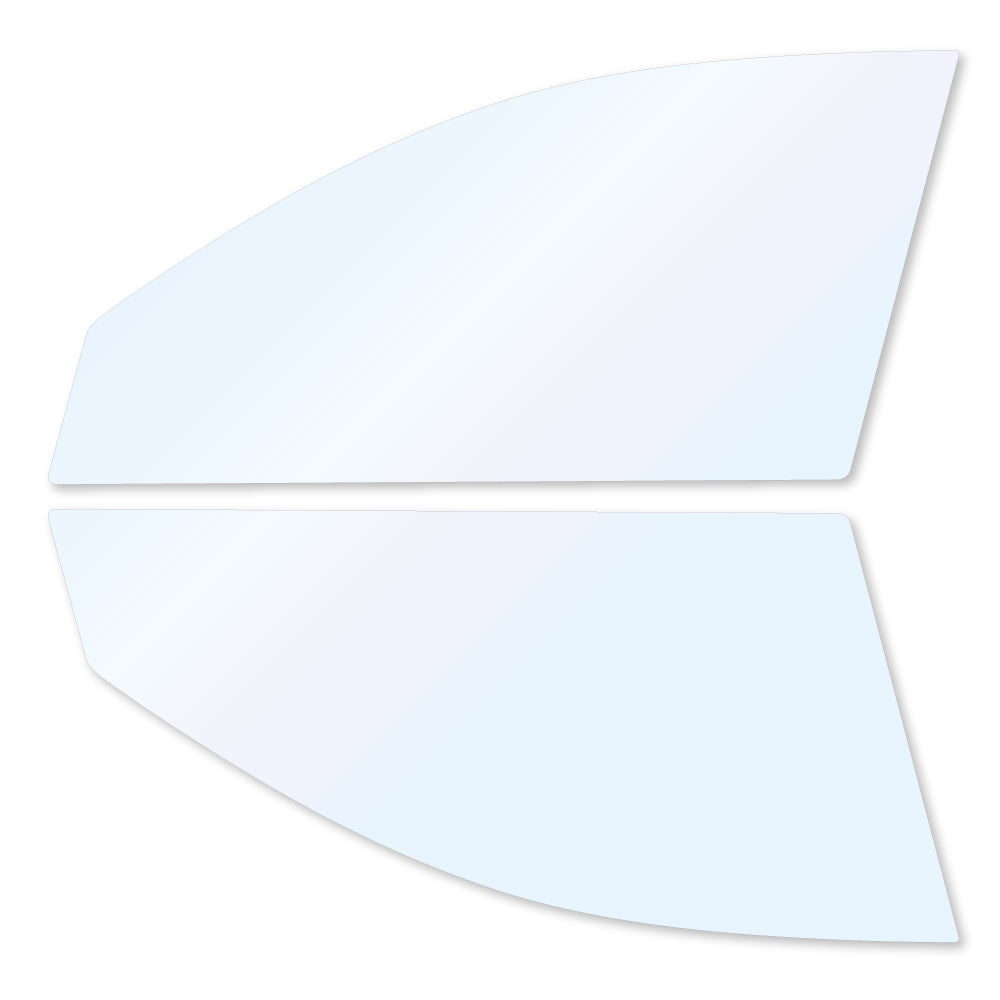 オーロラフィルム (ファインゴースト90) 遮熱フィルム 透過率90% トヨタ マークＸ (GRX120/GRX121/GRX125) カット済みカーフィルム フロントドアセット オーロラタイプ ゴーストタイプ ホログラフィック