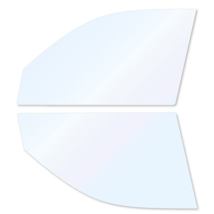 オーロラフィルム (ファインゴースト90) 遮熱フィルム 透過率90% トヨタ ランドクルーザープラド (VZJ120/121W/RZJ120W/KDJ120/121W/TRJ120W/GRJ120/121W) カット済みカーフィルム フロントドアセット オーロラタイプ ゴーストタイプ ホログラフィック