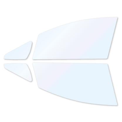 オーロラフィルム (ゴースト2ネオ89) 遮熱フィルム 透過率88.5% トヨタ ウィッシュ(E20系) (ZGE20G/ZGE20W/ZGE21G/ZGE22W/ZGE25G/ZGE25W)  カット済みカーフィルム フロントドアセット オーロラタイプ ゴーストタイプ ホログラフィック