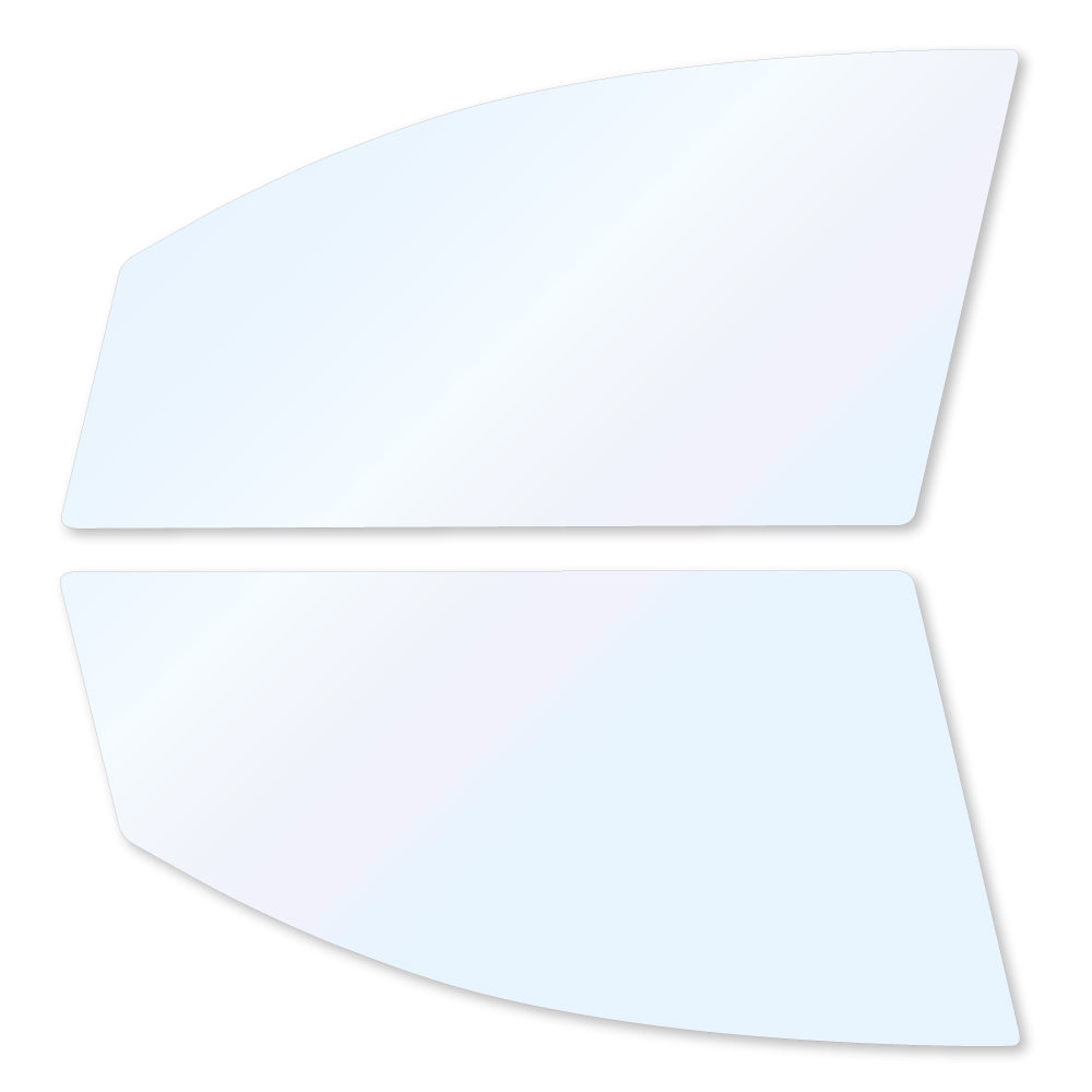 オーロラフィルム (ゴースト2ネオ89) 遮熱フィルム 透過率88.5% トヨタ パッソ (KGC30/KGC35/NGC30) カット済みカーフィルム フロントドアセット オーロラタイプ ゴーストタイプ ホログラフィック