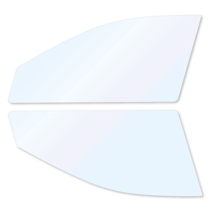 オーロラフィルム (ファインゴースト90) 遮熱フィルム 透過率90% トヨタ マークX (130系 GRX130/GRX133/GRX13) カット済みカーフィルム フロントドアセット オーロラタイプ ゴーストタイプ ホログラフィック