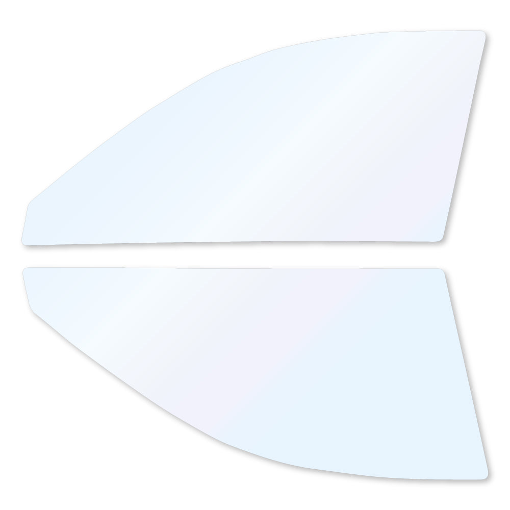 オーロラフィルム (ゴースト2ネオ89) 遮熱フィルム 透過率88.5% トヨタ カローラフィールダー (E160系 NZE161G/NZE164G/ZRE162G/NKE165G/NRE161G) カット済みカーフィルム フロントドアセット オーロラタイプ ゴーストタイプ ホログラフィック