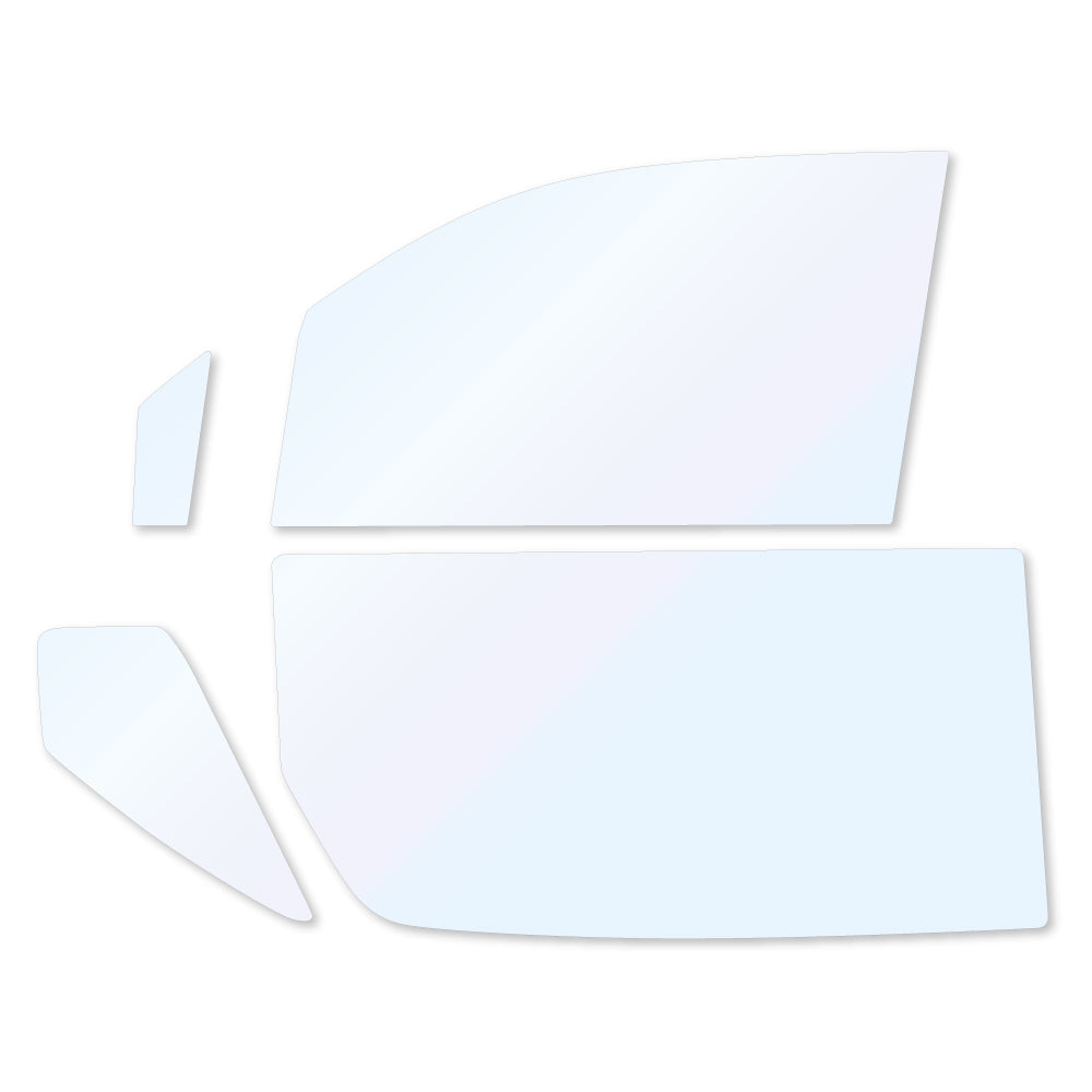 オーロラフィルム (ゴースト2ネオ89) 遮熱フィルム 透過率88.5% トヨタ スペイド NCP141/NCP145/NSP140/NSP141 カット済みカーフィルム フロントドアセット オーロラタイプ ゴーストタイプ ホログラフィック