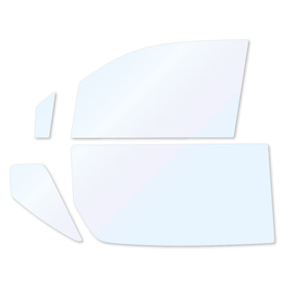 オーロラフィルム (ゴースト2ネオ89) 遮熱フィルム 透過率88.5% トヨタ スペイド NCP141/NCP145/NSP140/NSP141 カット済みカーフィルム フロントドアセット オーロラタイプ ゴーストタイプ ホログラフィック