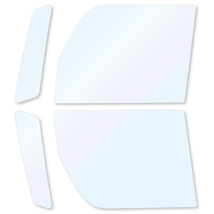 オーロラフィルム (ファインゴースト90) 遮熱フィルム 透過率90% トヨタ ピクシスメガ (LA700A/LA710A) カット済みカーフィルム フロントドアセット オーロラタイプ ゴーストタイプ ホログラフィック