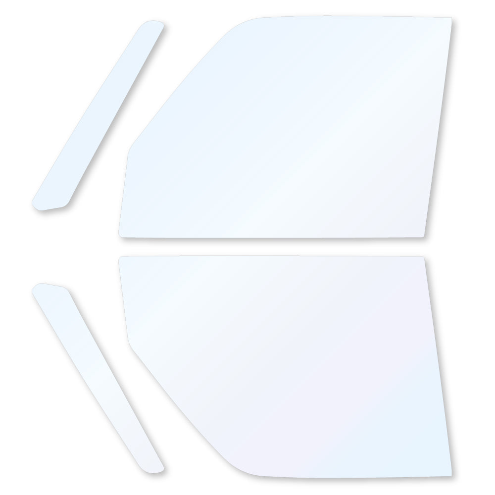 オーロラフィルム (ゴースト2ネオ89) 遮熱フィルム 透過率88.5% トヨタ タンク (M900A/M910A) カット済みカーフィルム フロントドアセット オーロラタイプ ゴーストタイプ ホログラフィック