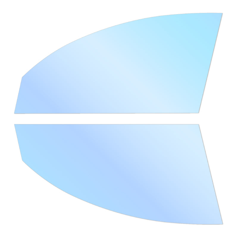 オーロラフィルム (ピュアゴースト88) 遮熱フィルム 透過率88％ トヨタ ハイラックス/ハイラックストラック (GUN125) カット済みカーフィルム フロントドアセット オーロラタイプ ゴーストタイプ ホログラフィック カメレオンフィルム