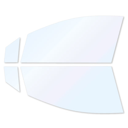 オーロラフィルム (ゴースト2ネオ89) 遮熱フィルム 透過率88.5% トヨタ カローラスポーツ (E210系 NRE210H/NRE214H/ZWE211H/ZWE213H) カット済みカーフィルム フロントドアセット オーロラタイプ ゴーストタイプ ホログラフィック