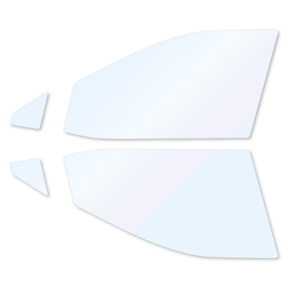 オーロラフィルム (ゴースト2ネオ89) 遮熱フィルム 透過率88.5% トヨタ RAV4(ラヴフォー) (MXAA52/MXAA54/AXAH52/AXAH54)カット済みカーフィルム フロントドアセット オーロラタイプ ゴーストタイプ ホログラフィック