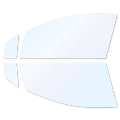 オーロラフィルム (ゴースト2ネオ89) 遮熱フィルム 透過率88.5% トヨタ カローラ セダン (NRE210/ZRE212/ZWE211/ZWE214) カット済みカーフィルム フロントドアセット オーロラタイプ ゴーストタイプ ホログラフィック