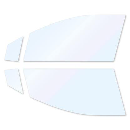 オーロラフィルム (ゴースト2ネオ89) 遮熱フィルム 透過率88.5% トヨタ カローラ ツーリング ワゴン (NRE210W / ZRE212W / ZWE211W / ZWE214W) カット済みカーフィルム フロントドアセット オーロラタイプ ゴーストタイプ ホログラフィック