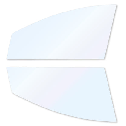 オーロラフィルム (ゴースト2ネオ89) 遮熱フィルム 透過率88.5% トヨタ YARIS ヤリス (MXPA10/MXPA15/MXPH10/MXPH15/KSP210)  カット済みカーフィルム フロントドアセット オーロラタイプ ゴーストタイプ ホログラフィック