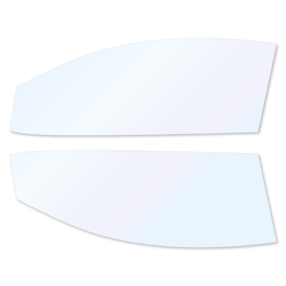 オーロラフィルム (ファインゴースト90) 遮熱フィルム 透過率90% トヨタ GRヤリス(GR YARIS) (MXPA12/GXPA16) カット済みカーフィルム フロントドアセット オーロラタイプ ゴーストタイプ ホログラフィック