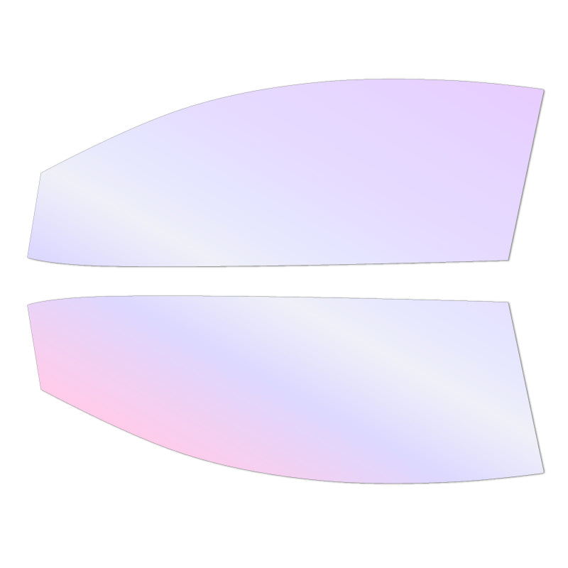 オーロラフィルム (グロウゴースト91) 遮熱フィルム 透過率90% トヨタ GRヤリス(GR YARIS) (MXPA12/GXPA16) カット済みカーフィルム フロントドアセット オーロラタイプ ゴーストタイプ ホログラフィック カメレオンフィルム