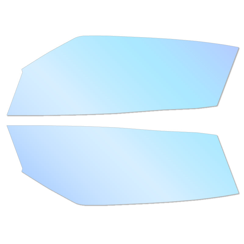 オーロラフィルム (ピュアゴースト88) 遮熱フィルム 透過率88％ トヨタ スープラ (DB22/42/82) カット済みカーフィルム フロントドアセット オーロラタイプ ゴーストタイプ ホログラフィック カメレオンフィルム