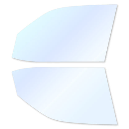 オーロラフィルム (アイスブルー91) 遮熱フィルム 透過率90.5% トヨタ ランドクルーザー (ランクル) (300系 FJA300W/FJA300W) カット済みカーフィルム フロントドアセット オーロラタイプ ゴーストタイプ ホログラフィック