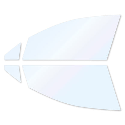 オーロラフィルム (ファインゴースト90) 遮熱フィルム 透過率90% トヨタ レクサス(LEXUS) NX (20系 TAZA25/AAZA20/AAZH20/AAZA25/AAZH25) カット済みカーフィルム フロントドアセット オーロラタイプ ゴーストタイプ ホログラフィック