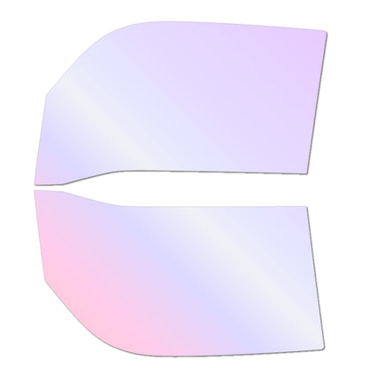 オーロラフィルム (グロウゴースト91) 遮熱フィルム 透過率90% トヨタ ピクシストラック (S500U/S510U) カット済みカーフィルム フロントドアセット オーロラタイプ ゴーストタイプ ホログラフィック カメレオンフィルム