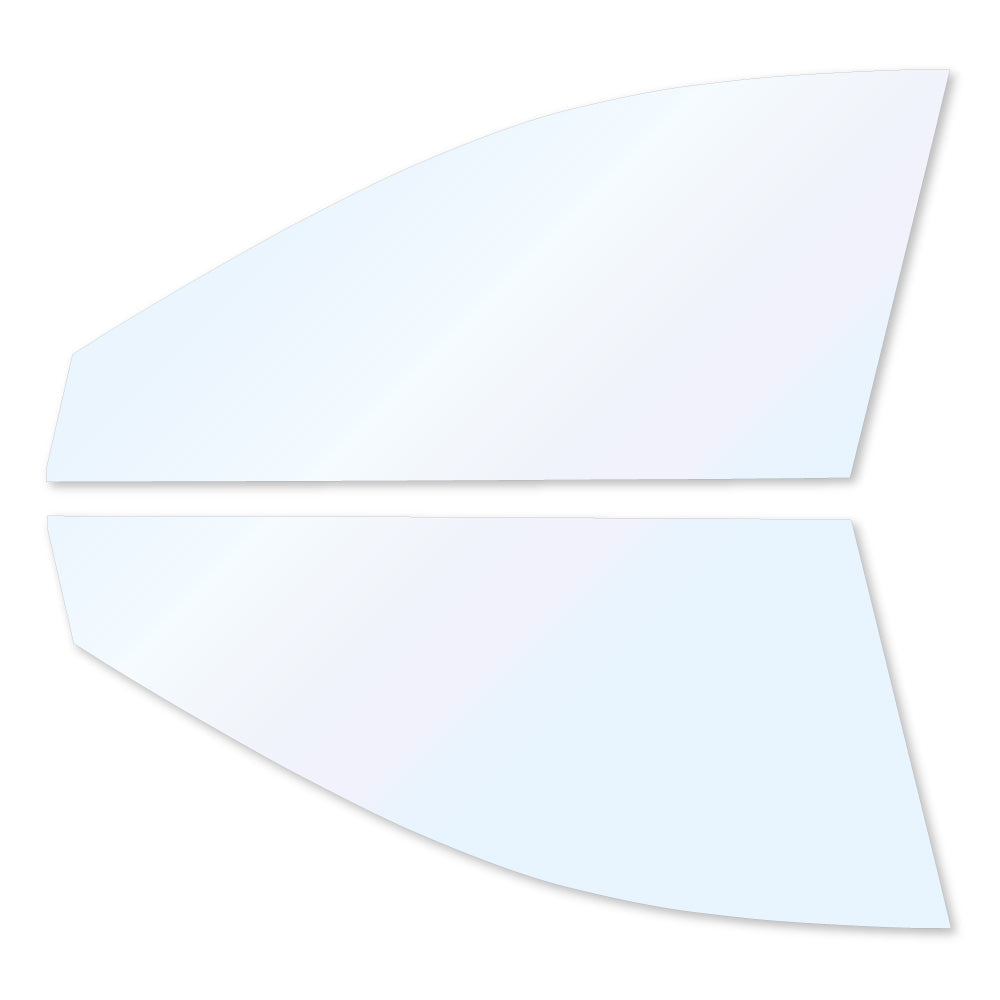 オーロラフィルム (ファインゴースト90) 遮熱フィルム 透過率90% トヨタ クラウンクロスオーバー (AZSH35/TZSH35)  カット済みカーフィルム フロントドアセット オーロラタイプ ゴーストタイプ ホログラフィック