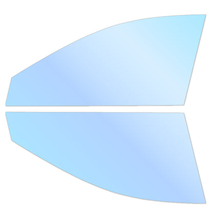 オーロラフィルム (ピュアゴースト88) 遮熱フィルム 透過率88％ トヨタ クラウンクロスオーバー (AZSH35/TZSH35) カット済みカーフィルム フロントドアセット オーロラタイプ ゴーストタイプ ホログラフィック カメレオンフィルム