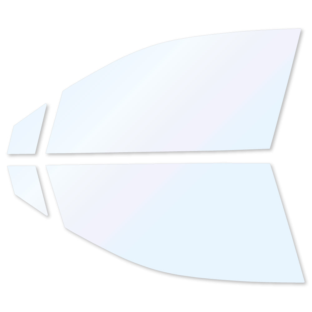 オーロラフィルム (ゴースト2ネオ89) 遮熱フィルム 透過率88.5% トヨタ レクサス UX (MZAA10/MZAH10/MZAH15/KMA10) カット済みカーフィルム フロントドアセット オーロラタイプ ゴーストタイプ ホログラフィック