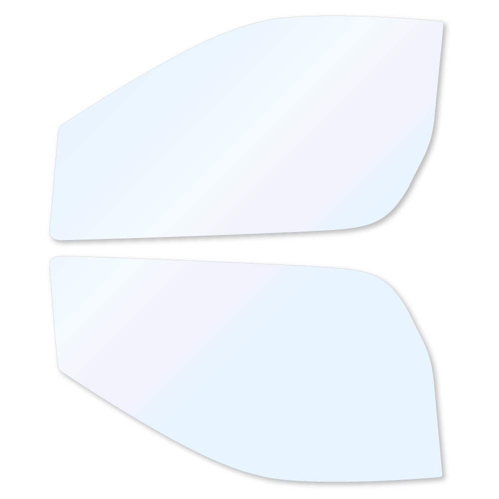 オーロラフィルム (ファインゴースト90) 遮熱フィルム 透過率90% ニッサン エルグランド (NE51/E51/ME51/MNE51) カット済みカーフィルム フロントドアセット オーロラタイプ ゴーストタイプ ホログラフィック