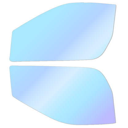 オーロラフィルム (ピュアゴースト88) 遮熱フィルム 透過率88％ ニッサン エルグランド (NE51/E51/ME51/MNE51) カット済みカーフィルム フロントドアセット オーロラタイプ ゴーストタイプ ホログラフィック カメレオンフィルム