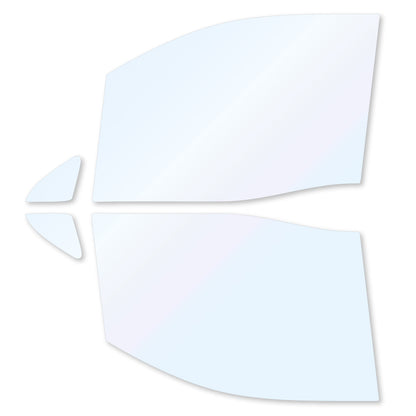 オーロラフィルム (ファインゴースト90) 遮熱フィルム 透過率90% ニッサン セレナ (NC25/C25/CNC25/CC25) カット済みカーフィルム フロントドアセット オーロラタイプ ゴーストタイプ ホログラフィック