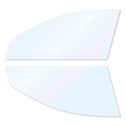 オーロラフィルム (ファインゴースト90) 遮熱フィルム 透過率90% ニッサン ティアナ (TNJ31/PJ31/J31)  カット済みカーフィルム フロントドアセット オーロラタイプ ゴーストタイプ ホログラフィック