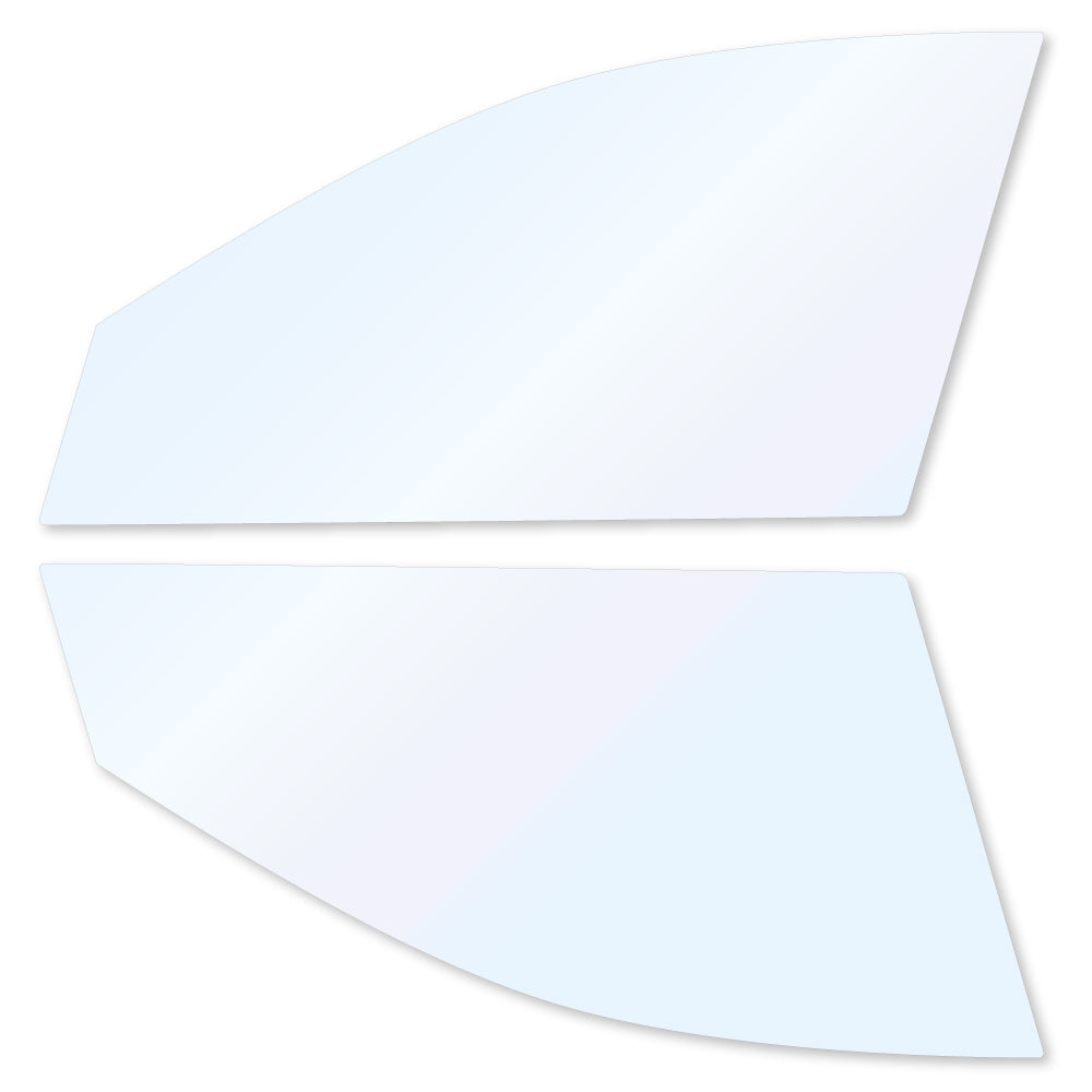 オーロラフィルム (ゴースト2ネオ89) 遮熱フィルム 透過率88.5% ニッサン フーガ (Y50/GY50/PY50/PNY50)  カット済みカーフィルム フロントドアセット オーロラタイプ ゴーストタイプ ホログラフィック