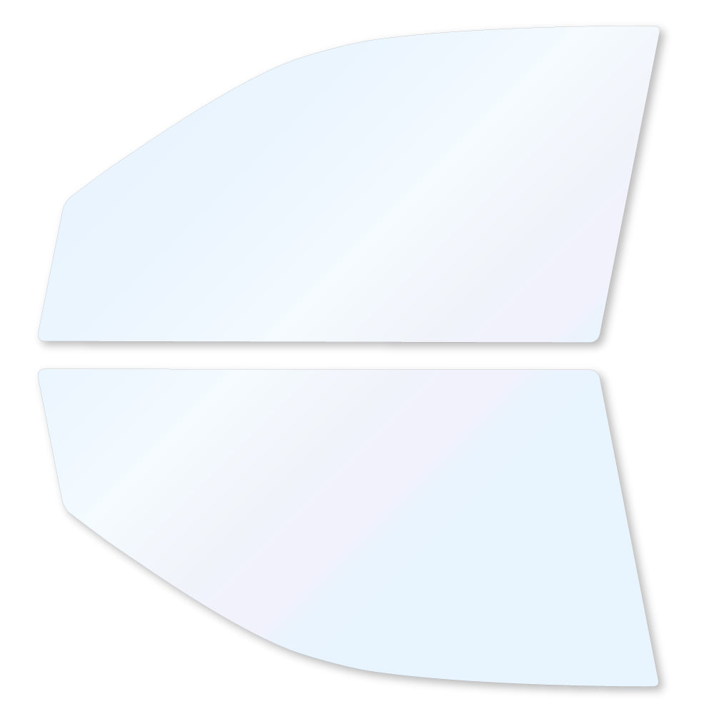 オーロラフィルム (ゴースト2ネオ89) 遮熱フィルム 透過率88.5% ニッサン エクストレイル (NT31/DNT31/T31/TNT31) カット済みカーフィルム フロントドアセット オーロラタイプ ゴーストタイプ ホログラフィック