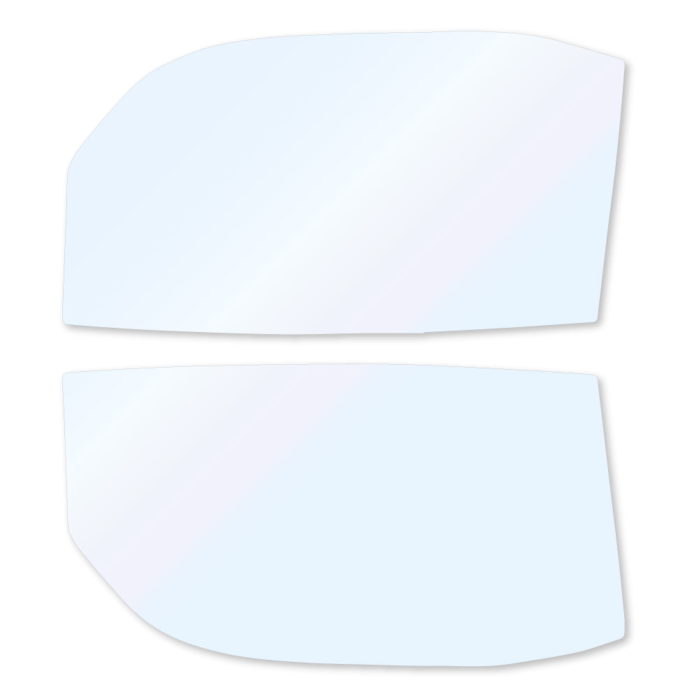 オーロラフィルム (ファインゴースト90) 遮熱フィルム 透過率90% ニッサン キューブ (Z12/NZ12)  カット済みカーフィルム フロントドアセット オーロラタイプ ゴーストタイプ ホログラフィック