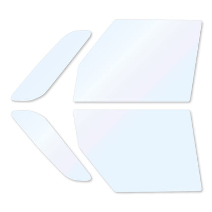 オーロラフィルム (ゴースト2ネオ89) 遮熱フィルム 透過率88.5% ニッサン ルークス (ML21S) カット済みカーフィルム フロントドアセット オーロラタイプ ゴーストタイプ ホログラフィック