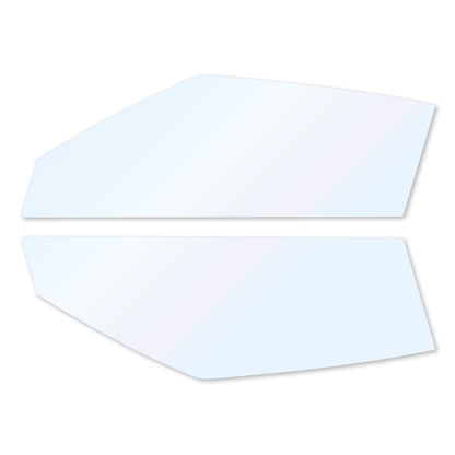 オーロラフィルム (ゴースト2ネオ89) 遮熱フィルム 透過率88.5% ニッサン GT-R (R35) カット済みカーフィルム フロントドアセット オーロラタイプ ゴーストタイプ ホログラフィック