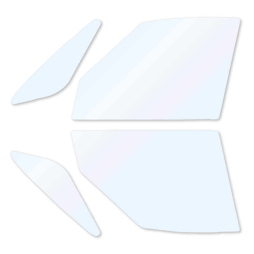 オーロラフィルム (ゴースト2ネオ89) 遮熱フィルム 透過率88.5% ニッサン セレナワゴン (C26/FNC26/HFC26/NC26/FC26/HC26) カット済みカーフィルム フロントドアセット オーロラタイプ ゴーストタイプ ホログラフィック